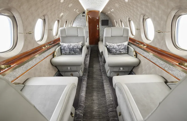 Interior of Hawker 900B