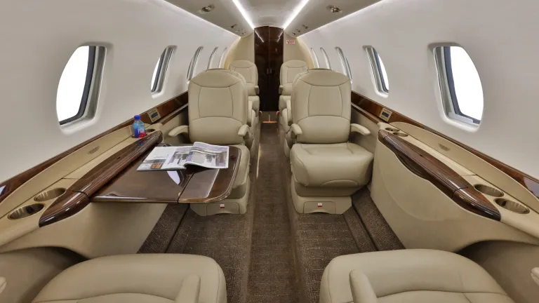 Citation Sovereign 680-0165 Interior Facing Aft