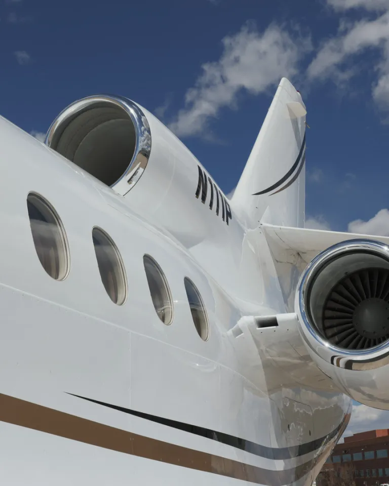 Exterior of Falcon 900B