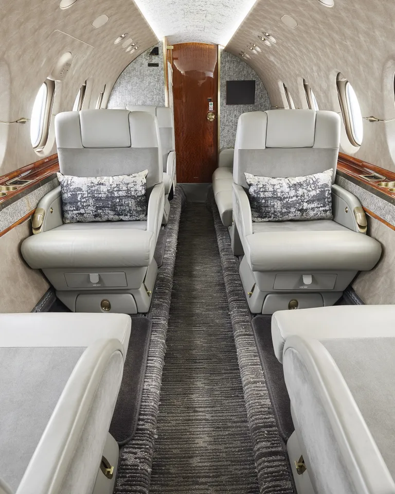 Interior of Hawker 900XP