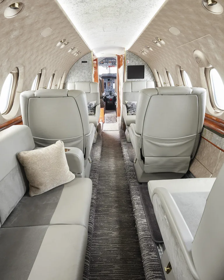 Interior of Hawker 900XP