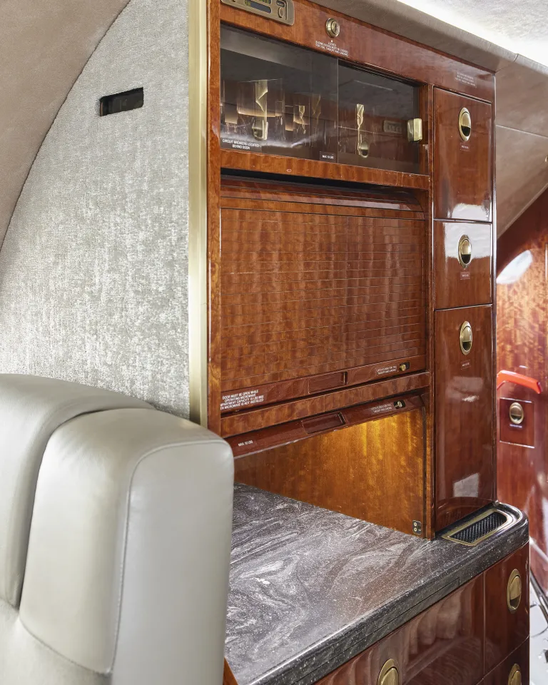 Interior of Hawker 900XP