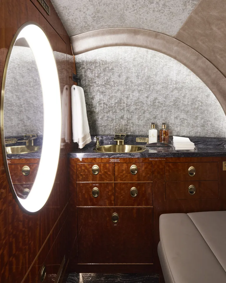 Interior of Hawker 900XP