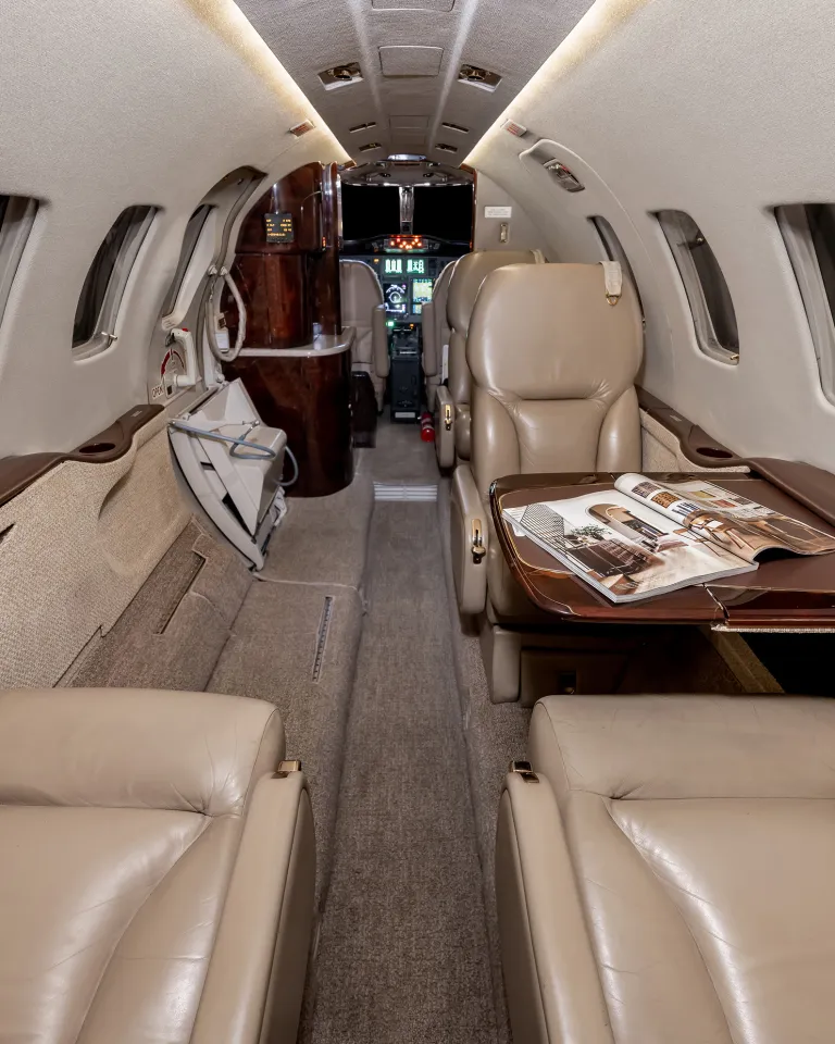Citation Bravo N633PC 550-1085 Interior 6
