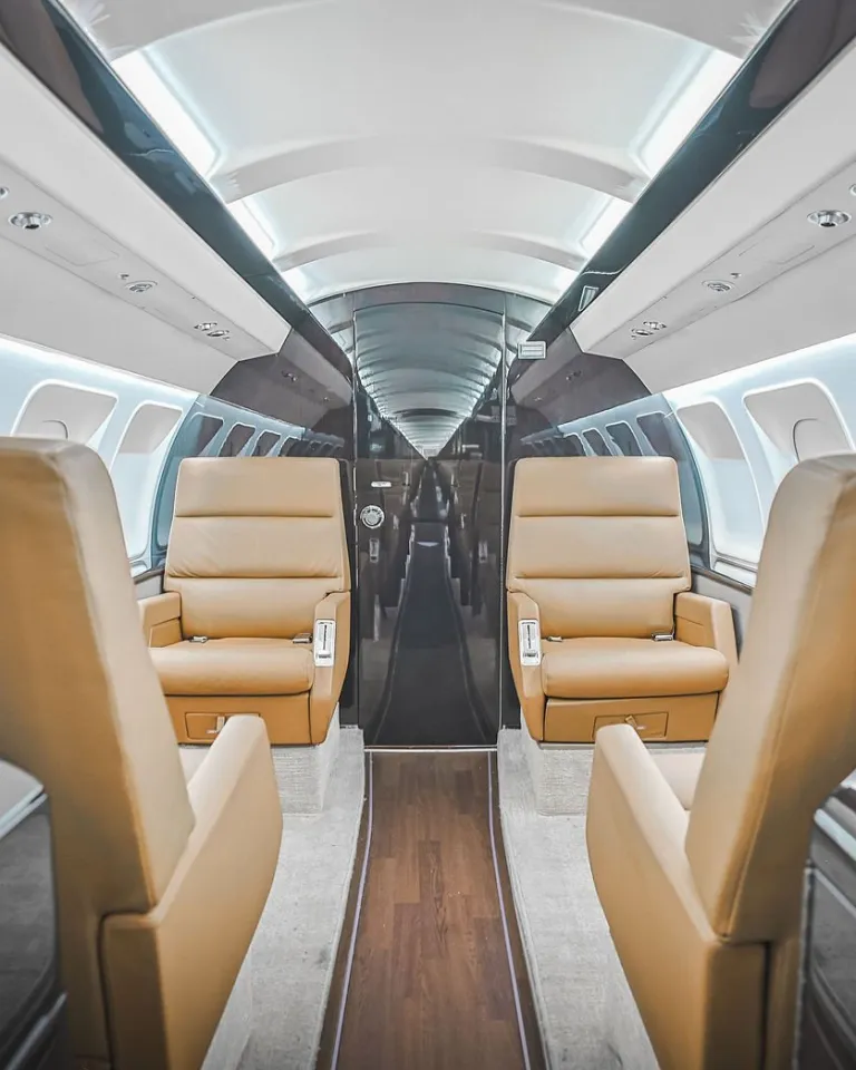 Saab 340A N44KS Interior