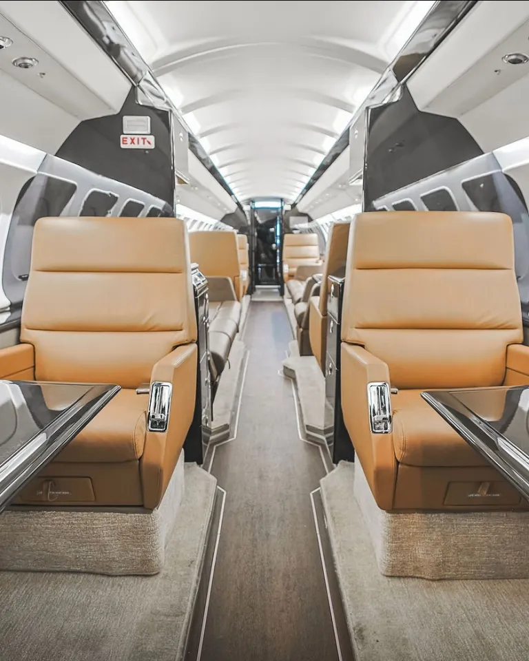 Saab 340A N44KS Interior